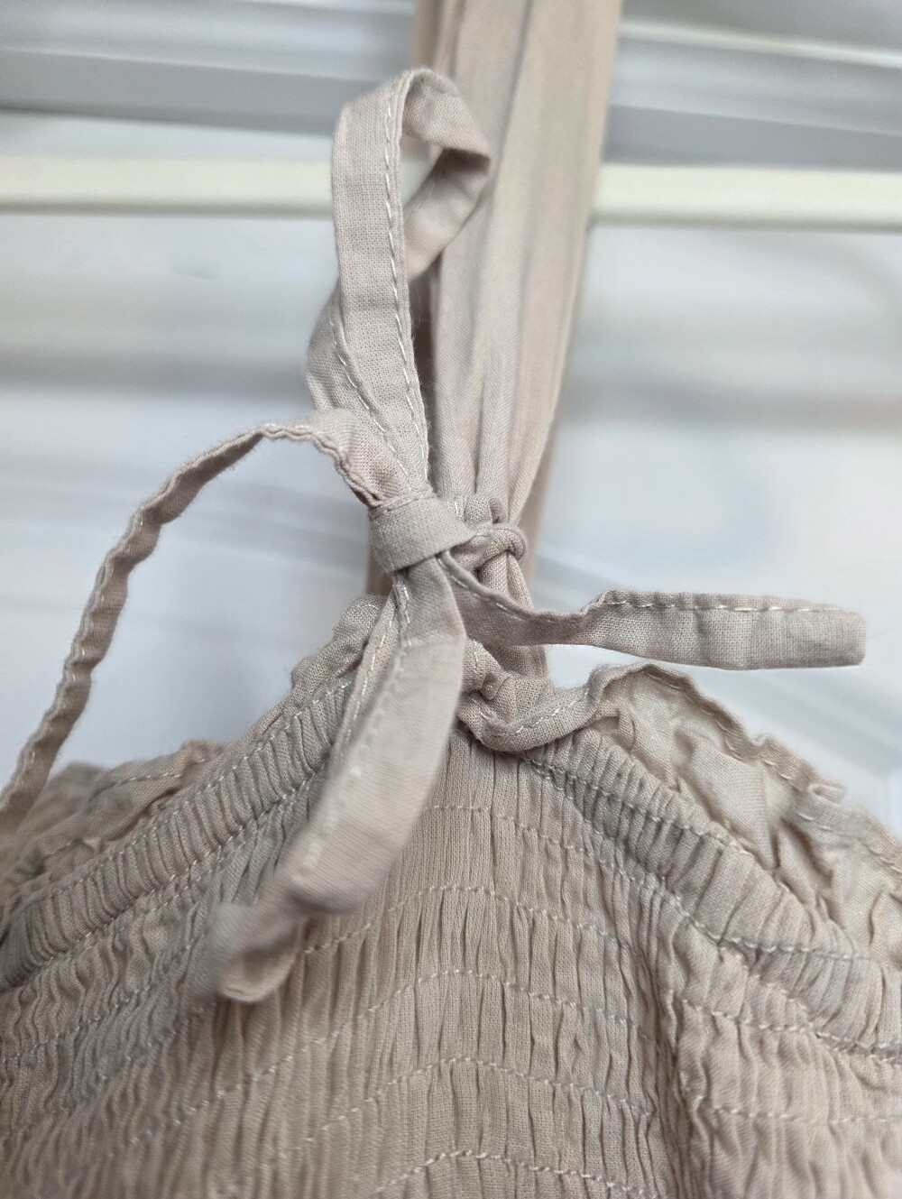 ✨Jacquie the Label Tan Tiered Sundress – Women’s Medium - Picture 6 of 13